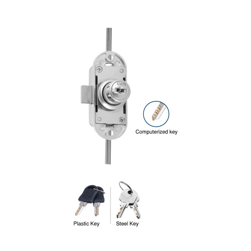 THREE POINT CUPBOARD LOCK