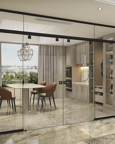Sliding Systems for Glass Doors