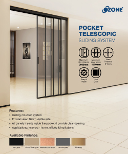 Pocket Telescopic Sliding