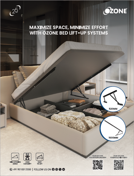 Bed Lift-Up Systems | Ozone Overseas Pvt. Ltd