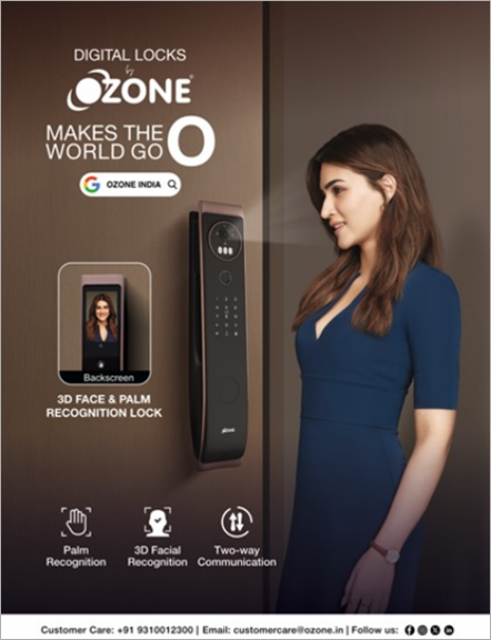 Face & Palm Recognition Lock | Ozone Overseas Pvt. Ltd