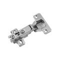AUTO CLOSE SCREW-ON THICK DOOR HINGE WITH HOLE MOUNTING PLATE