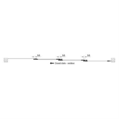 Four Panels Door Sliding Set | Ozone