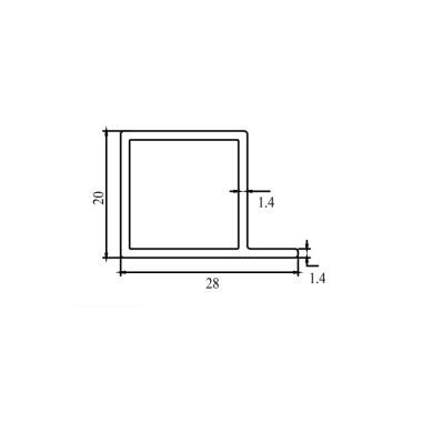 WOOD SUPPORT PROFILE
