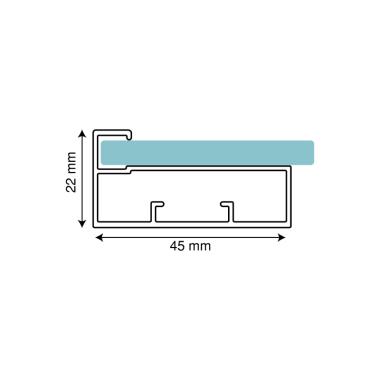 45 mm Frame Profile
